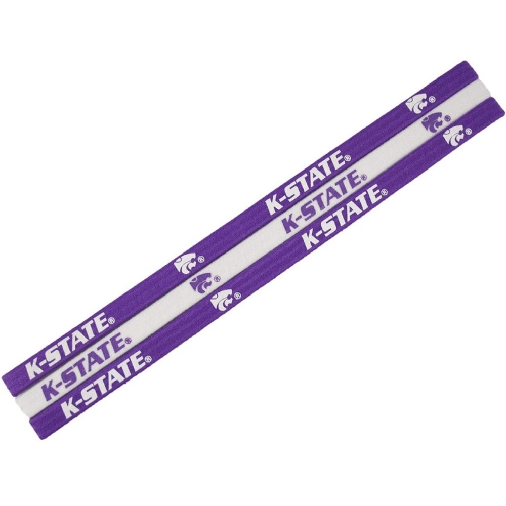 NCAA Kansas State University Wildcats
Elastic Headbands K-State
